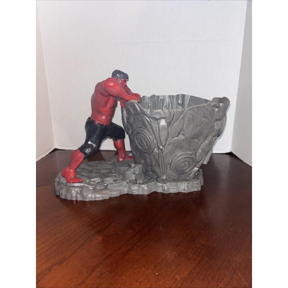 Captain American Movie Popcorn Bucket Red Hulk Cinemark Never Used IN HAND